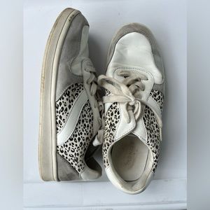 white leopard sneakers